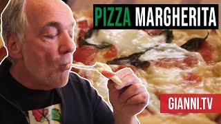 Pizza Margherita Italian Recipe  Giannis North Beach [upl. by Anaiek759]