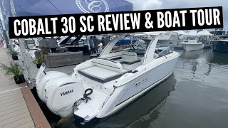 2024 Cobalt 30 SC Bowrider Review [upl. by Alden]