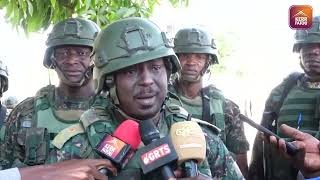 Highlights of GAF patrol and meetings at the scene of Senegalese TroopsMFDC clash in Foni Kansala [upl. by Oberstone]