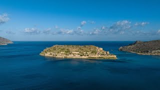 The story behind Spinalonga island in Crete 4K [upl. by Zakaria]