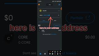 how to copy or get my metamask wallet address crypto [upl. by Fredrika]