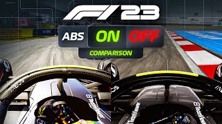 How to MASTER driving with no ABS on F1 23 🤩 [upl. by Nnauol754]