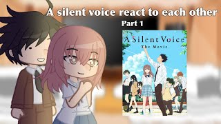 A silent voice react 1  Maru [upl. by Thibaut]