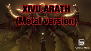 XIVU ARATH  metal version  fan made destiny 2 soundtrack [upl. by Osugi]