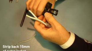 QED Genesis Silver Spiral Airloc Termination Tutorial [upl. by Maloney676]