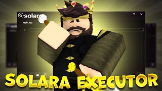 Roblox Executor  How to Exploit on Roblox 2024 Solara Byfron Bypass Keyless PC [upl. by Vyse]