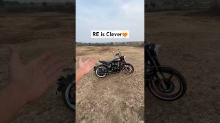 RE is Clever😍 ft Royal Enfield Goan Classic 350 [upl. by Aciamaj]