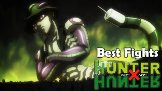 Best Fights Hunter X Hunter 60FPS [upl. by Nniuq]