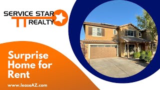 Surprise Homes for Rent 6BR35BA by Surprise Property Management AZ  Service Star Realty [upl. by Sulihpoeht]