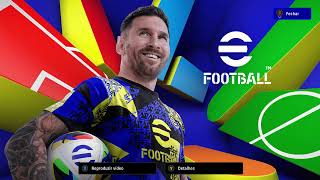 nova atualizacao do efootboll 2024 game play gostaram [upl. by Yentihw]