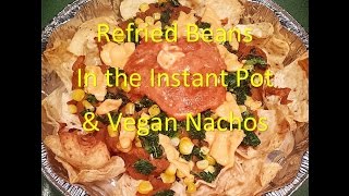 How to make quotRefried beansquot in the Instant Pot Vegan  gluten free [upl. by Gretna]