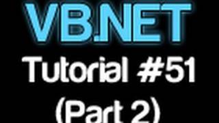 VBNET Tutorial 51  HttpWebRequest POST Method Part 2 Visual Basic 20082010 [upl. by Enrev94]