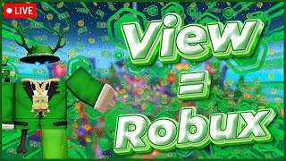 🔴PLS DONATE LIVE🔴 DONATING 20 ROBUX TO EVERYONE   FACE CAM [upl. by Nahtanaj]