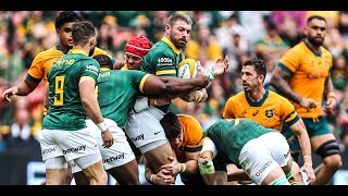 Highlights Springboks v Australia in Brisbane [upl. by Haggar881]