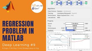 Regression Problem in MATLAB  Deep Learning  MATLABHelper [upl. by Halbeib]