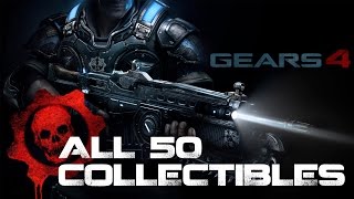 Gears of War 4 • All Collectibles Locations • COG Tags  MORE [upl. by Ahsrats]