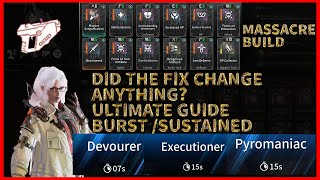 POST FIX GLEY MASSACRE BUILD DID ANYTHING CHANGE BEST BURST BUILD  the first descendant [upl. by Adnyleb]