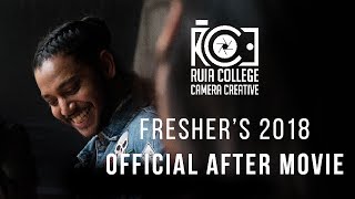 FRESHERS PARTY 2018  Official After Movie  Ramnarain Ruia Autonomous College [upl. by Ayiak]