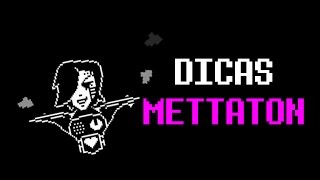 Undertale  Dicas para lutar contra o Mettaton [upl. by Packer]