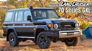 Toyota LandCruiser 70 Series 28L auto review 2024 LC79 4x4 test  inc Towing OffRoad [upl. by Hamehseer]