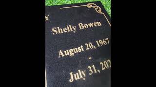 Memorial stone made for buyer in Columbus OH United States rememberence [upl. by Julissa]