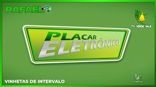 Vinhetas De Intervalo  Placar Eletrônico TV Verde Vale 20152020 [upl. by Baskett]