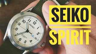 seiko military field watch 7N430Aj0 seiko spirit sus [upl. by Darsey]