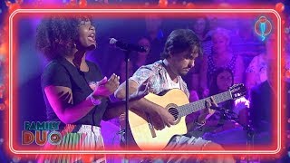 Dahyana i Carles emocionen el públic amb un tema en valencià  Audicions 1  Family Duo 2018 [upl. by Chainey721]