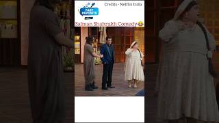 Part 3  Salman Shahrukh Comedy 😂 KapilSharmaK9 funny rekha ep12 sunilgrover shorts [upl. by Brion]