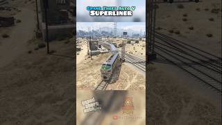 Grand Theft Auto V Superliner Train mod railsimulator gta grandtheftautov shorts [upl. by Doe913]