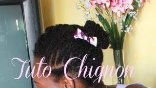 Tuto Chignon amp Comment faire son Propre Donut à Chignon [upl. by Aeynod]