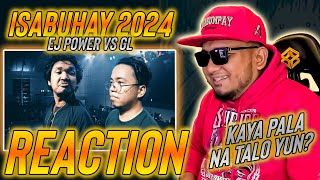 EJ POWER vs GL Semi Finals REACTION VIDEO NokNok Paputok [upl. by Adair727]