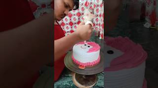 Smiley cake cake bestbirthdaycakedesignforgirl cakedecoration cakedecorat [upl. by Gustin]