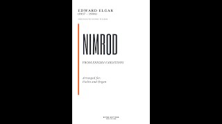 Elgar – Nimrod for Violin and Organ [upl. by Anyotal]