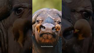 How Oxpecker Bird Help Other Animals shortsfeed shorts viralvideo [upl. by Tol]