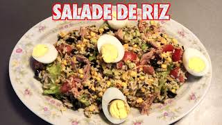 Salade de Riz  La Cuisine de Fou Fou [upl. by Neladgam]