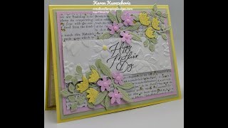 Stampin Up Stippled Roses [upl. by Percival]