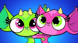 Teen Titans Go  quotLove Monstersquot clip [upl. by Ellehsad]