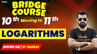 Bridge Course For Class 11th Logarithm Part 1  Logarithm Basics  Class 11 Maths  JEE  CBSE [upl. by Elwaine623]