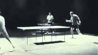 Bruce Lee Plays Ping Pong With Num Chucks [upl. by Eilarol]