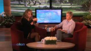 Mariah Carey Demonstrates How to Apply Perfume on Ellen [upl. by Odlanyar]