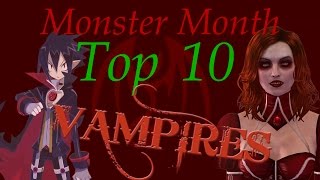 Top Ten Video Game Monster Hunters [upl. by Regdirb]