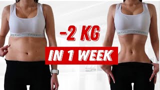 🔥 Best Exercises for Hanging Belly 👙 30Minute Standing Workout  Lose Belly Fat in 1 Weeks [upl. by Ahsemrac214]