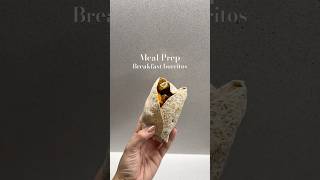 Breakfast burritos prep for the week🥰 healthyrecipes healthybreakfast mealprep mealplanning [upl. by Gennie128]