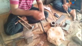 Making of Iron Bell Wind Bell [upl. by Attikram]