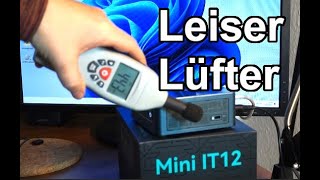 Geekom Mini IT13 IT12 Lüfter leise machen mit BIOS Update für den MiniPC [upl. by Devon757]