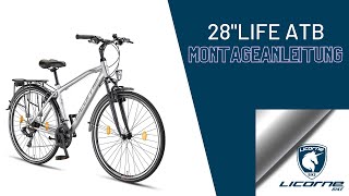 Licorne Bike Life ATB Montageanleitung [upl. by Hayotal]