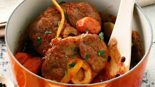 Recette  Osso bucco facile et délicieux [upl. by Anerroc260]