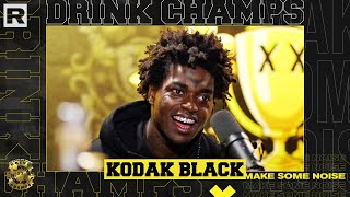 Kodak Black On Snitching Trump Loyalty Past Beefs 6ix9ine Capitol Records amp More  Drink Champs [upl. by Kcirdes]