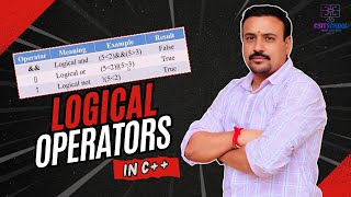 Logical operators in cpp  And or not operators  What is logical operators in c  Video11 [upl. by Lavella]